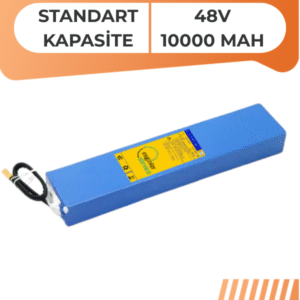 Scoowy VT-500 48V 10Ah Batarya | PowerXtra Hücreli 12C Değerli Özel Üretim Scooter Bataryası